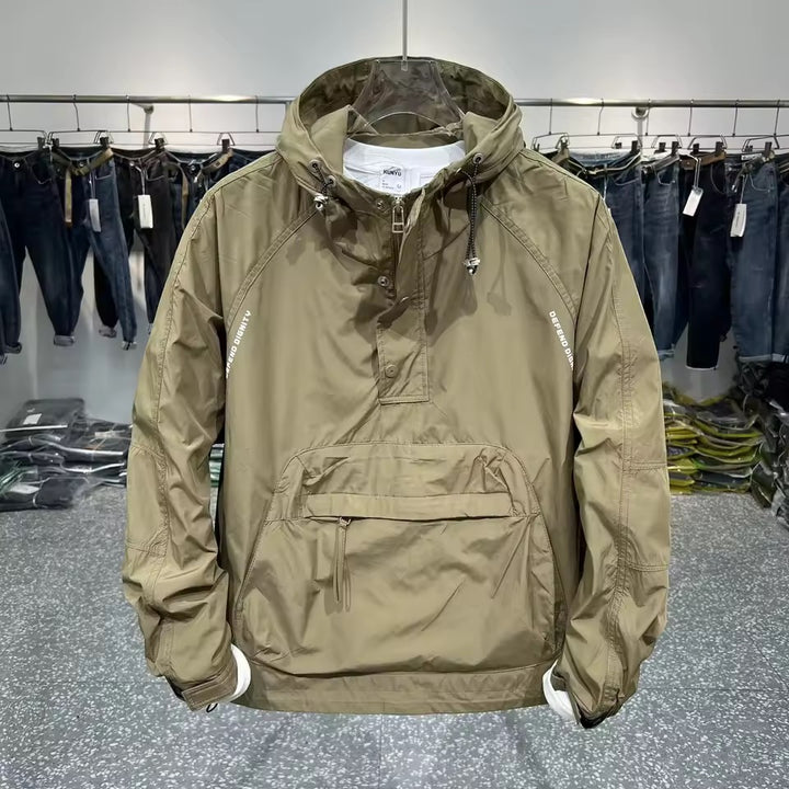 Chaqueta UrbanShield™ – Cortavientos Premium Impermeable